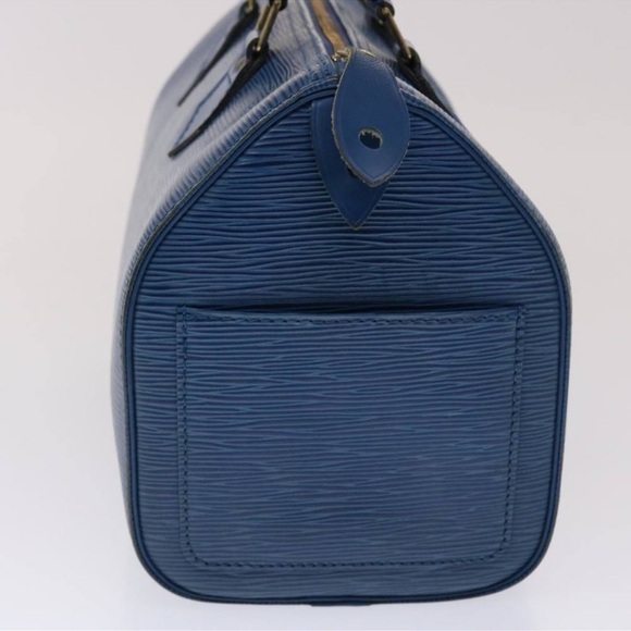 WOW POSHMARK - LOUIS VUITTON Speedy in Epi Leather in Beautiful Blue - Picture 4 of 16